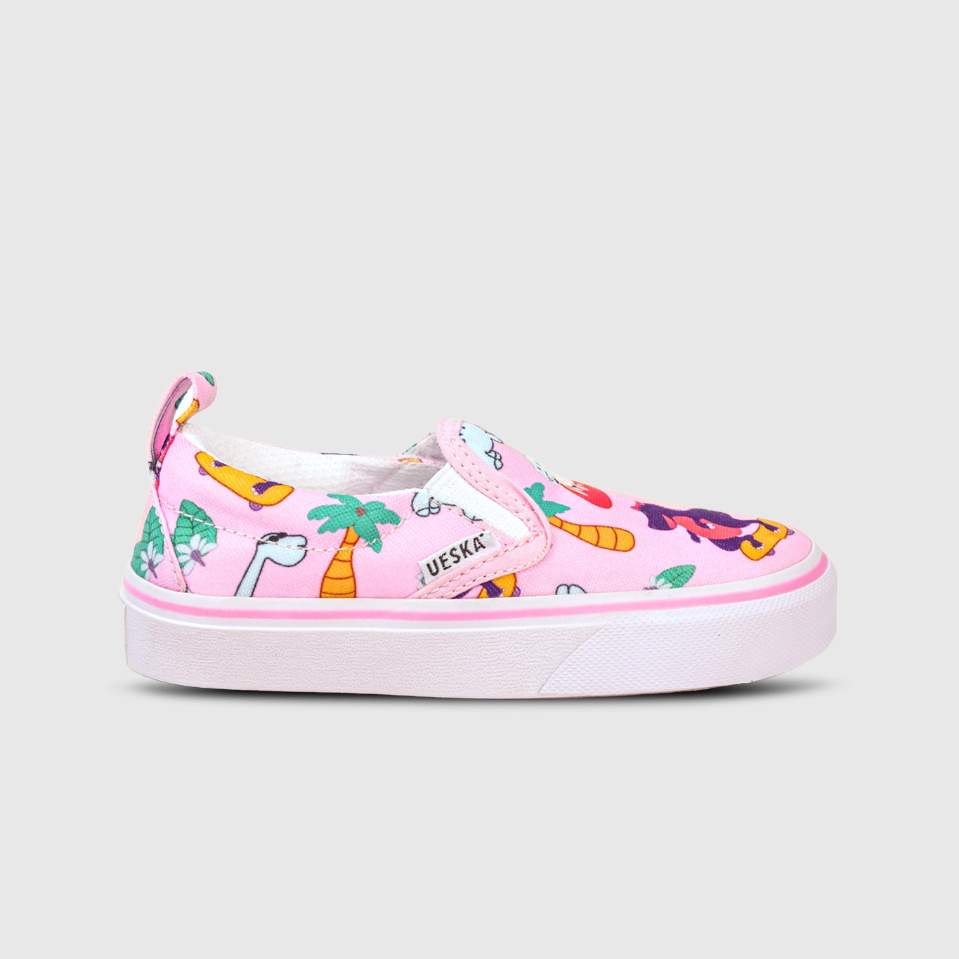 Slip On Dinos Surf Pink